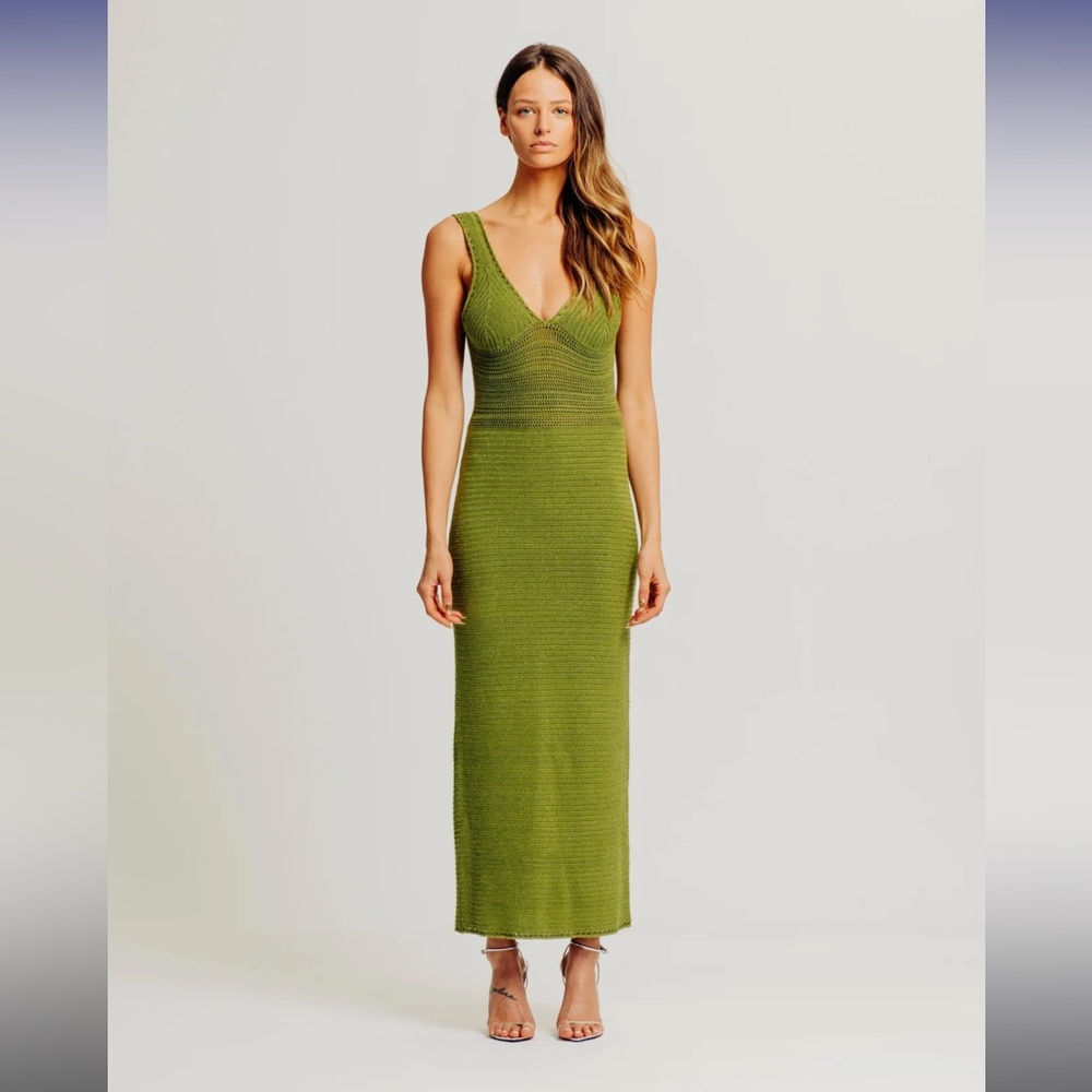Ronny Kobo Madi Dress 💚 Worn Once